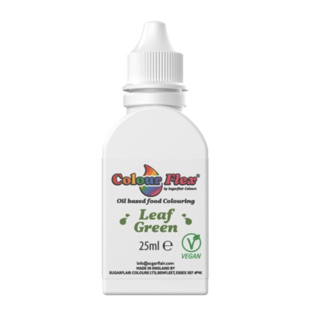 Sugarflair Leaf Green Colour Flex Oil Food Colouring 25ml