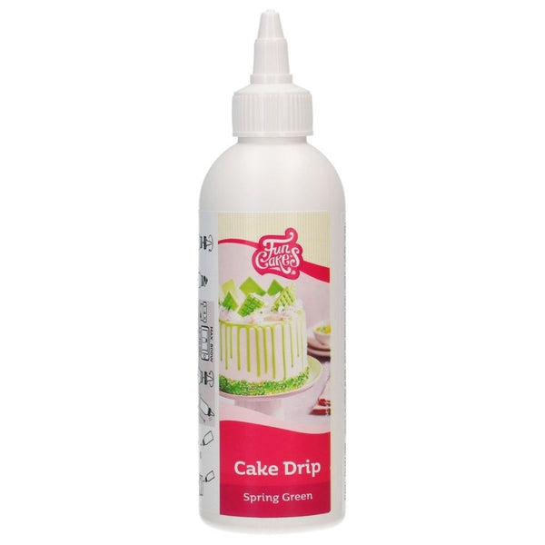 FunCakes Spring Green Cake Drip 180g