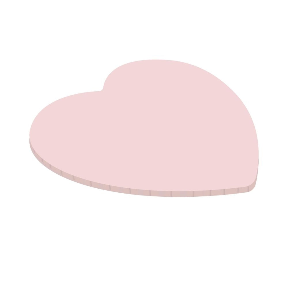 Simply Making 5mm Baby Pink Heart Masonite Board