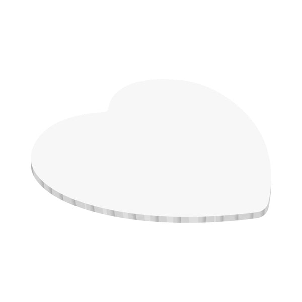 Simply Making 5mm White Heart Masonite Board