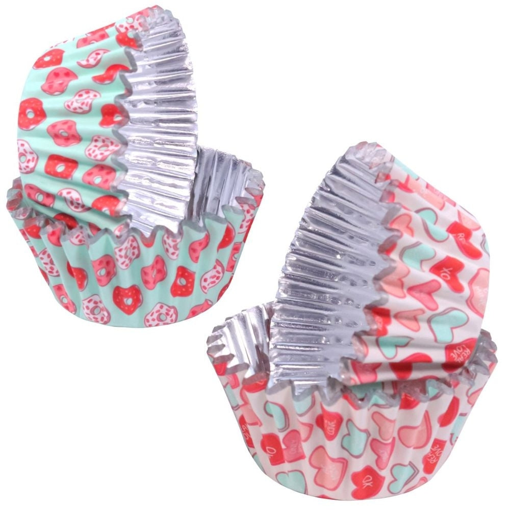 PME Pretty Sweet Foil Lined Mini Cupcake Cases x 60