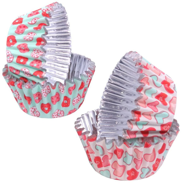 PME Pretty Sweet Foil Lined Mini Cupcake Cases x 60
