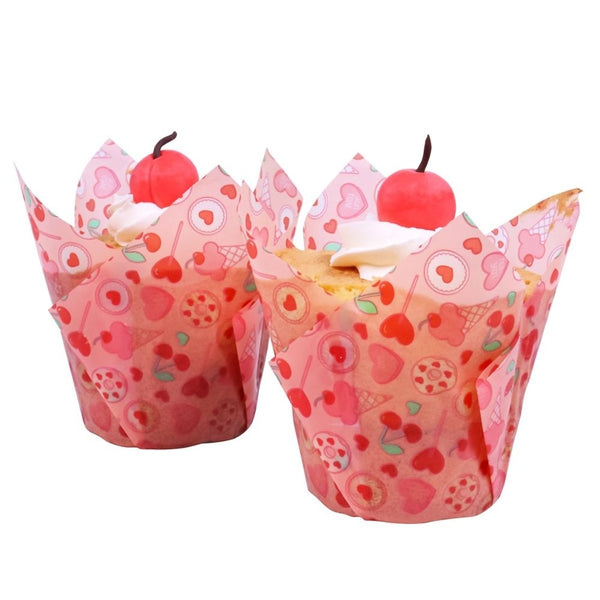 PME Sweet Love Tulip Baking Cups x 24