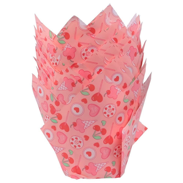PME Sweet Love Tulip Baking Cups x 24