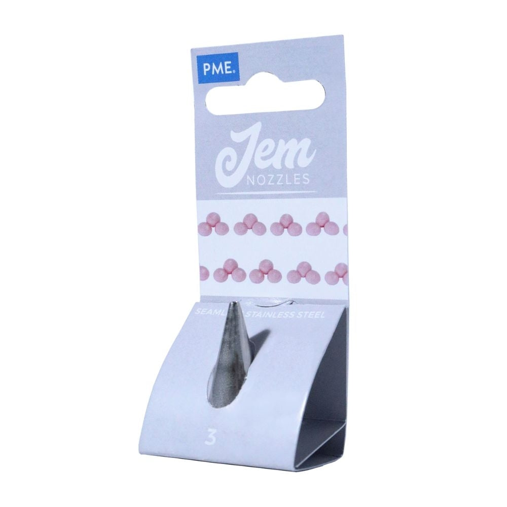 PME No.3 Round Piping Tip JEM Nozzle