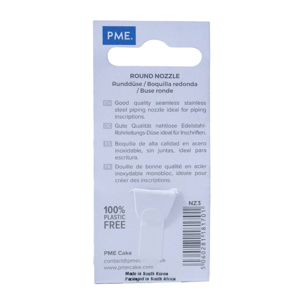 PME No.3 Round Piping Tip JEM Nozzle