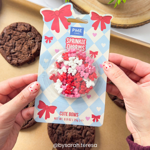 PME Cute Bows Sprinkle Charms 25g