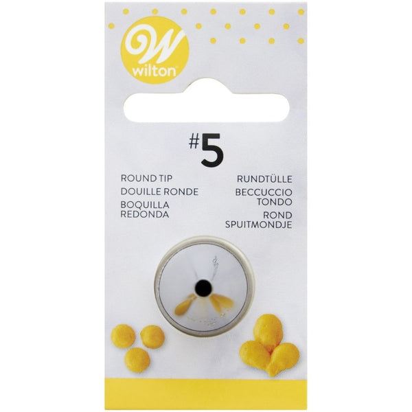 Wilton No.5 Round Piping Tip
