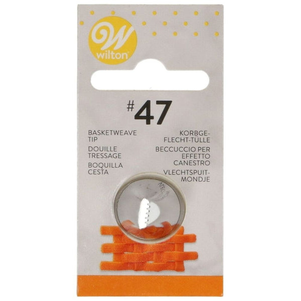 Wilton No.47 Basketweave Piping Tip