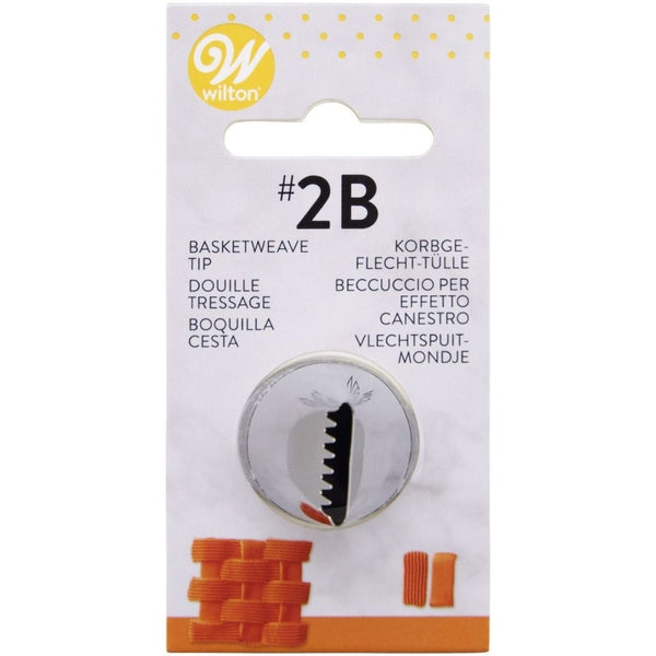 Wilton No.2B Basketweave Piping Tip