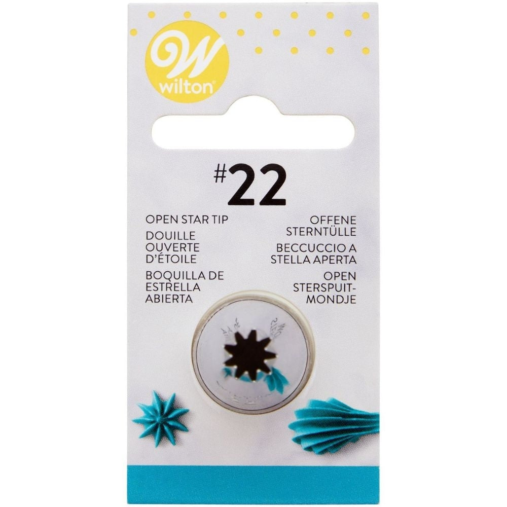 Wilton No.22 Open Star Piping Tip