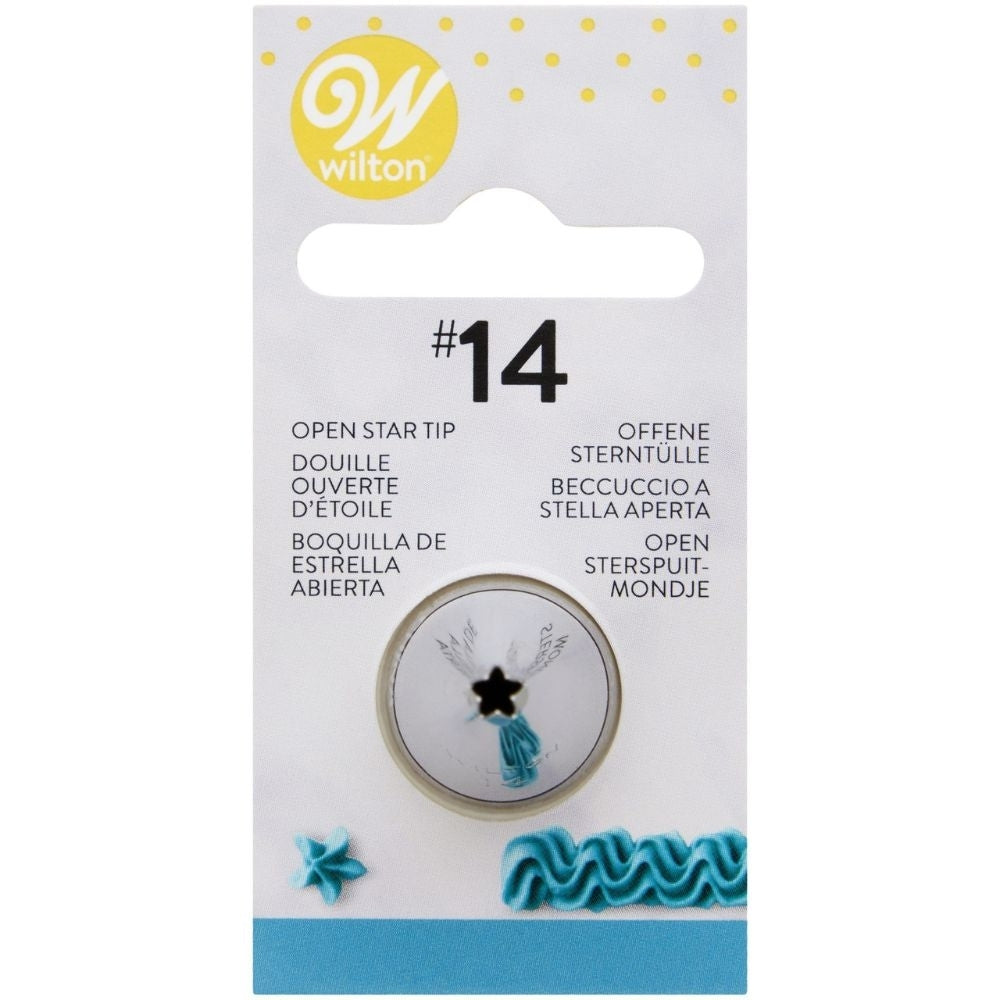 Wilton No.14 Open Star Piping Tip