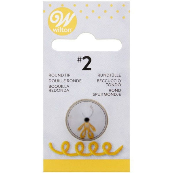 Wilton No.2 Round Piping Tip