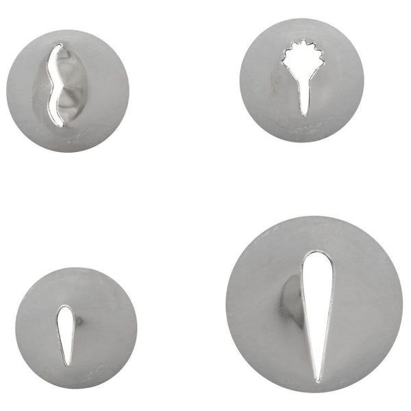 Wilton Ruffles Piping Tip Set Of 4 (No.86, No.100, No.102, No.125)