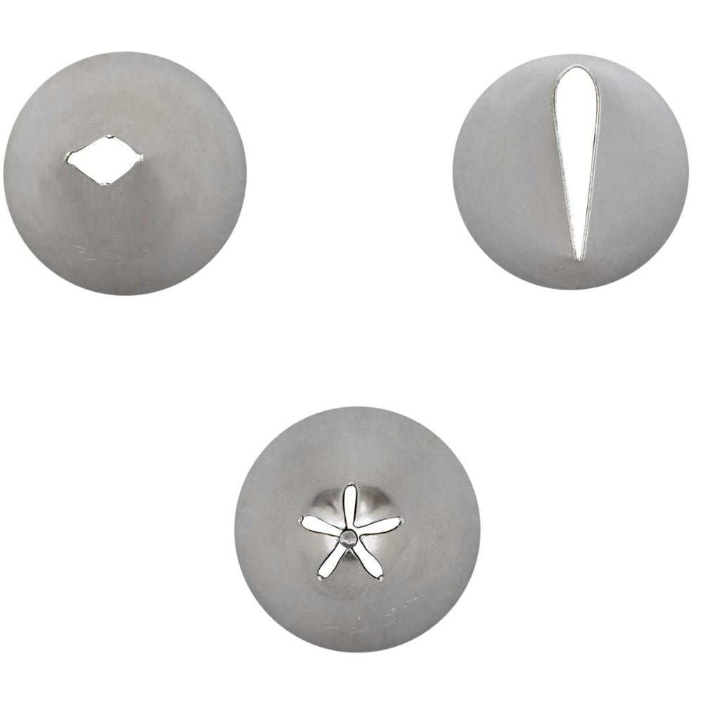 Wilton Piping Tip Set Of 3 (No.104, No.352, No.224)