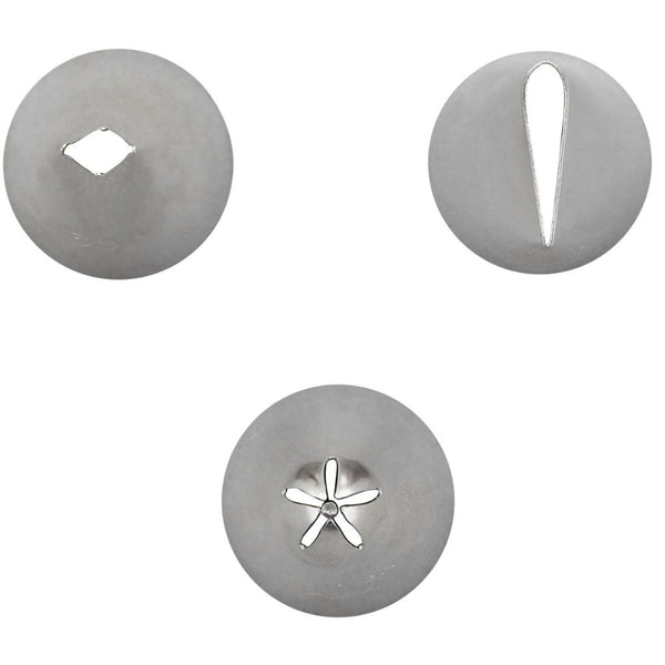 Wilton Piping Tip Set Of 3 (No.104, No.352, No.224)