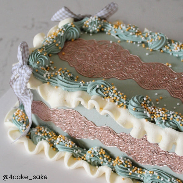 Cake Lace Rose Gold Pearlised Pre-Mixed 200g