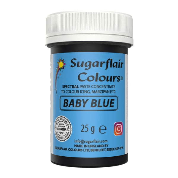 Sugarflair Baby Blue - Spectral Paste Concentrate Food Colouring
