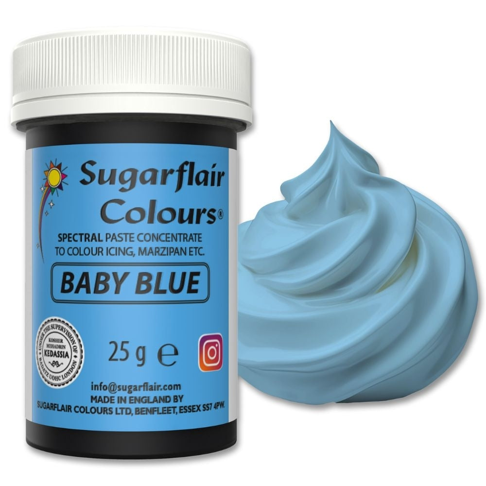 Sugarflair Baby Blue - Spectral Paste Concentrate Food Colouring