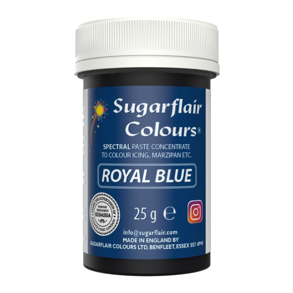 Sugarflair Royal Blue - Spectral Paste Concentrate Food Colouring