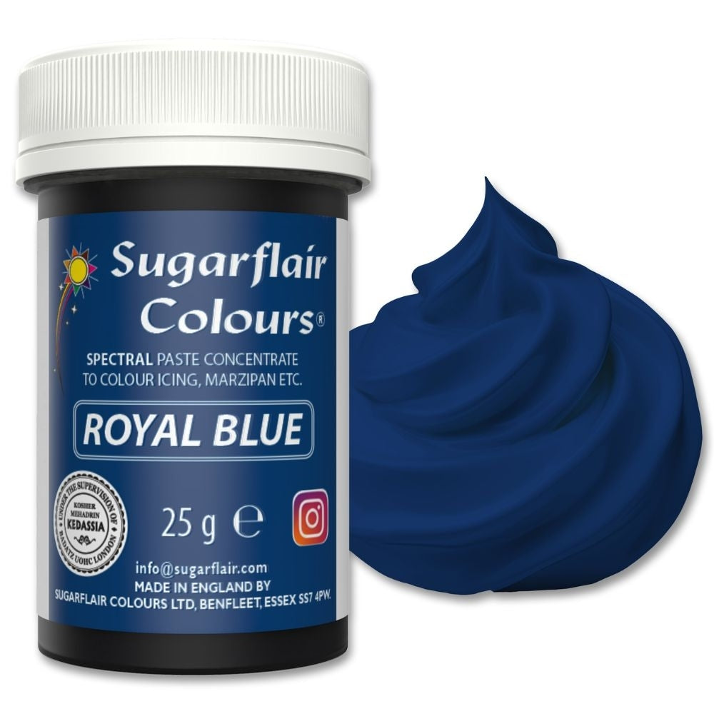 Sugarflair Royal Blue - Spectral Paste Concentrate Food Colouring