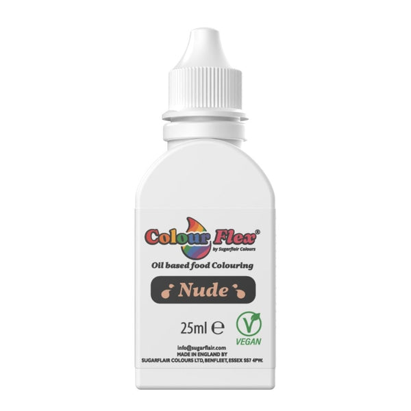 Sugarflair Nude Colour Flex Oil Food Colouring 25ml