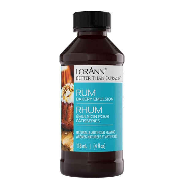 LorAnn Rum Natural Baking Emulsion 4oz