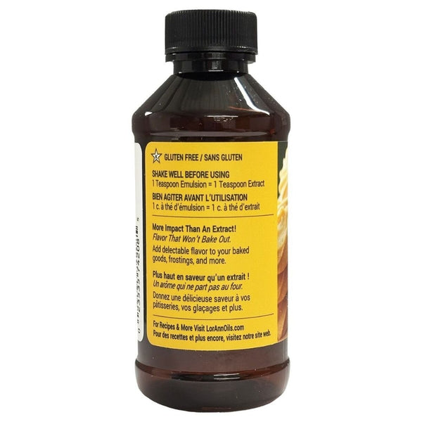 LorAnn Butter Vanilla Natural Baking Emulsion 4oz