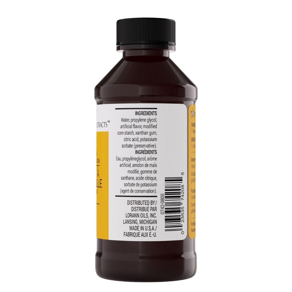 LorAnn Butter Vanilla Natural Baking Emulsion 4oz
