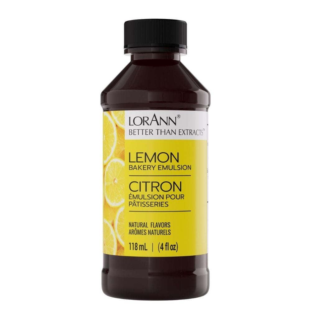 LorAnn Lemon Natural Baking Emulsion 4oz