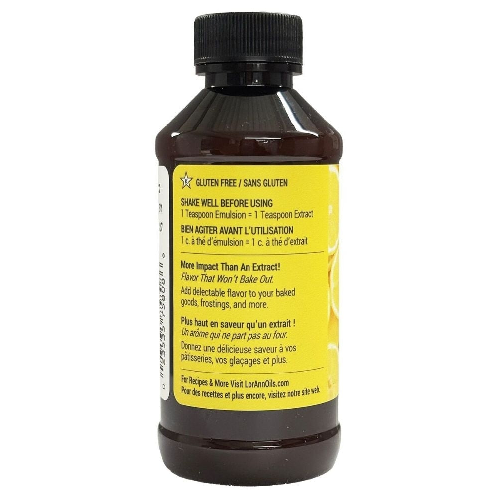 LorAnn Lemon Natural Baking Emulsion 4oz
