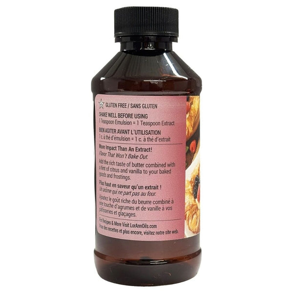 LorAnn Buttery Sweet Dough Natural Baking Emulsion 4oz