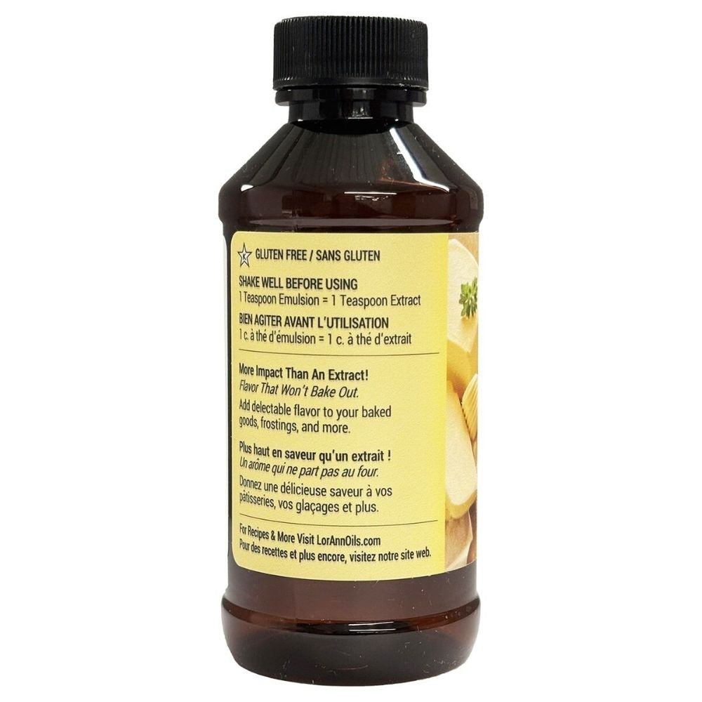 LorAnn Butter Natural Baking Emulsion 4oz
