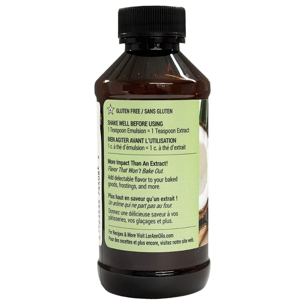 LorAnn Coconut Natural Baking Emulsion 4oz