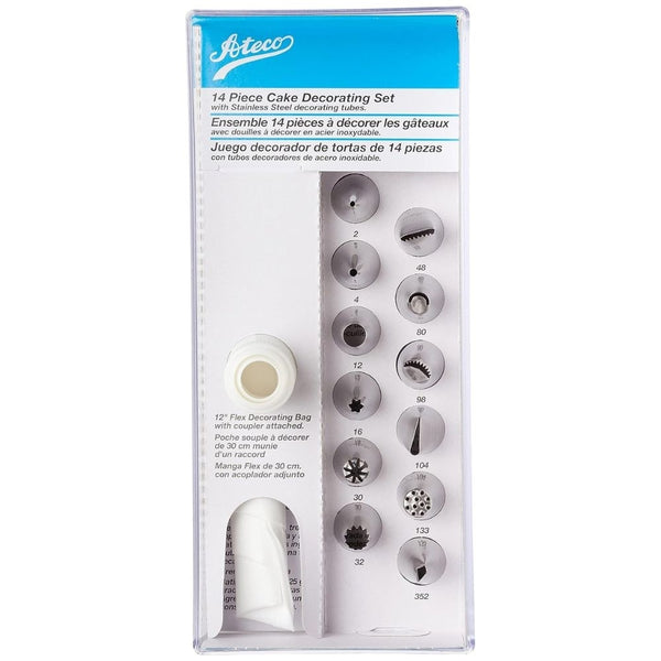 Ateco 14 Piece Cake Decorating Set