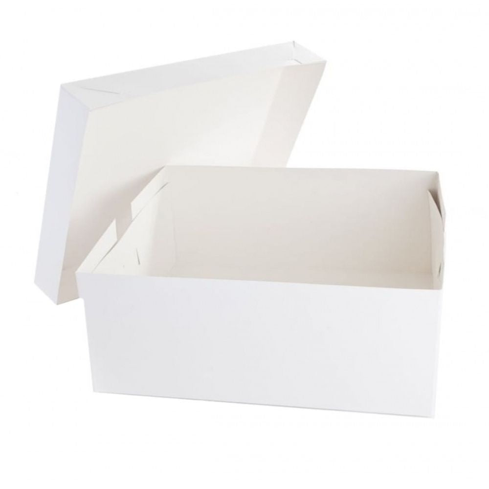 Simply Making 6" Deep White Oblong Cake Box