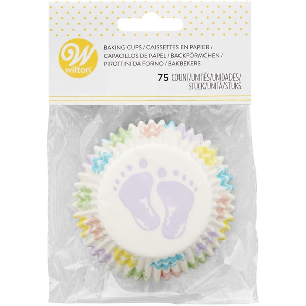Wilton Baby Feet Baking Cases x 75