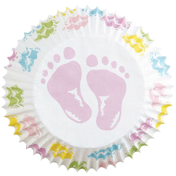 Wilton Baby Feet Baking Cases x 75