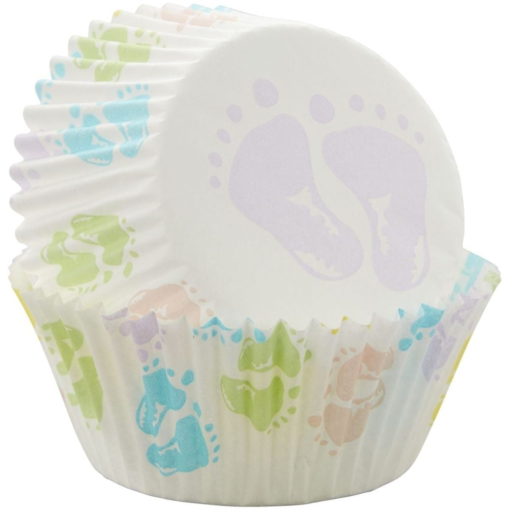 Wilton Baby Feet Baking Cases x 75