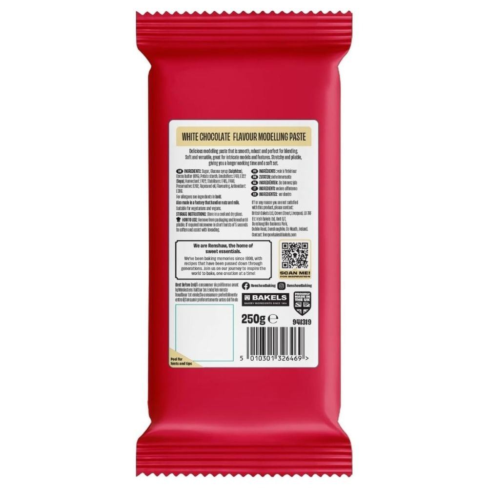 Renshaw White Chocolate Modelling Paste 250g