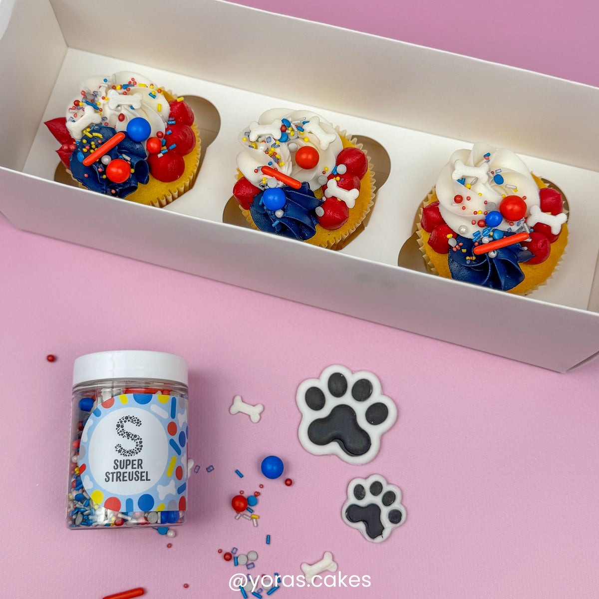 Super Streusel Poochy Paws Sprinkle Mix 90g