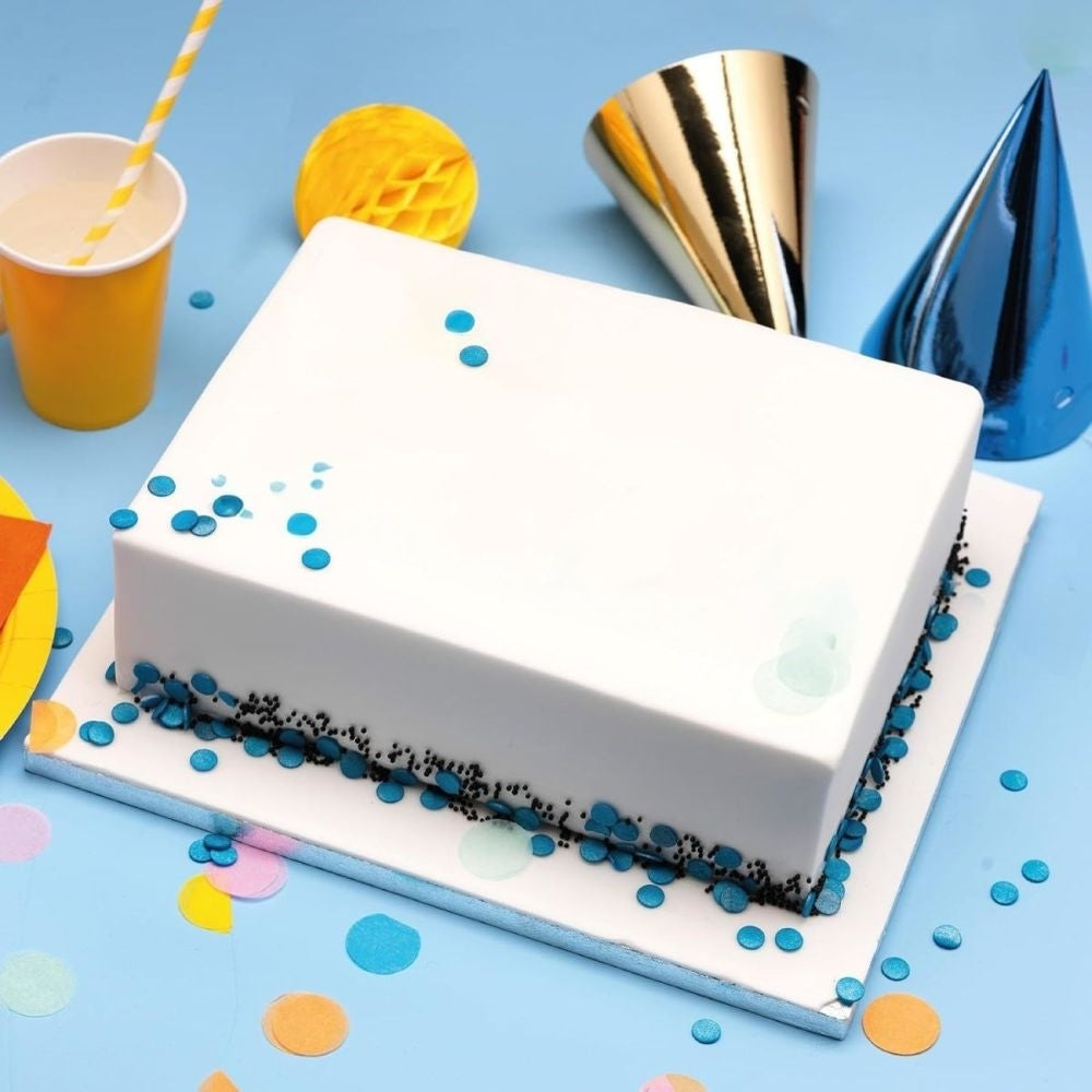 Doric Cake Craft 30" x 18" Oblong Thick Cake Board Drum