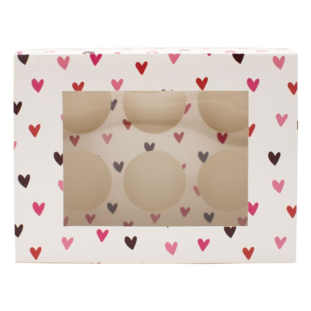 Simply Making Lovestruck Heart Cupcake Box Pack Of 2