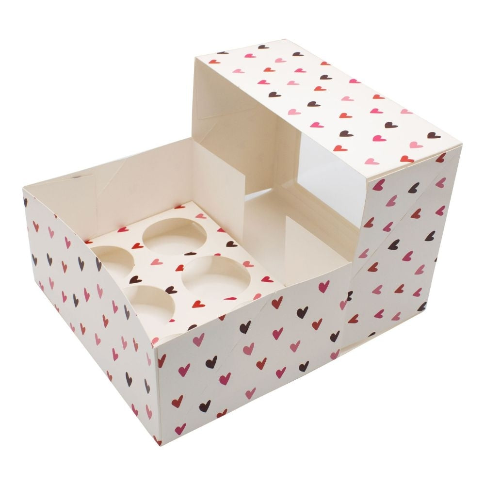 Simply Making Lovestruck Heart Cupcake Box Pack Of 2