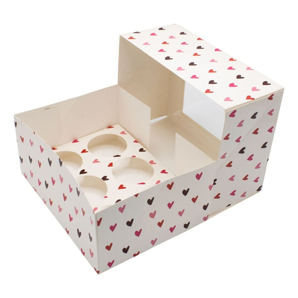 Simply Making Lovestruck Heart Cupcake Box Pack Of 2