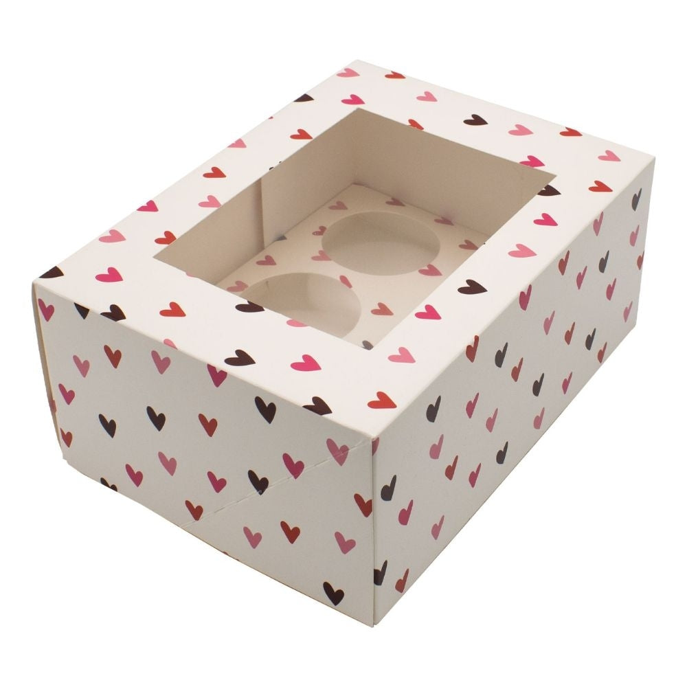 Simply Making Lovestruck Heart Cupcake Box Pack Of 2