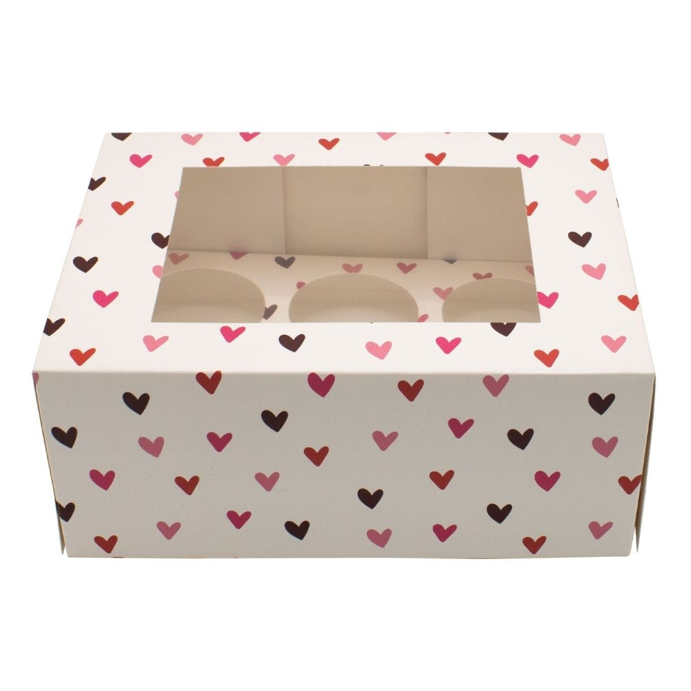 Simply Making Lovestruck Heart Cupcake Box Pack Of 2