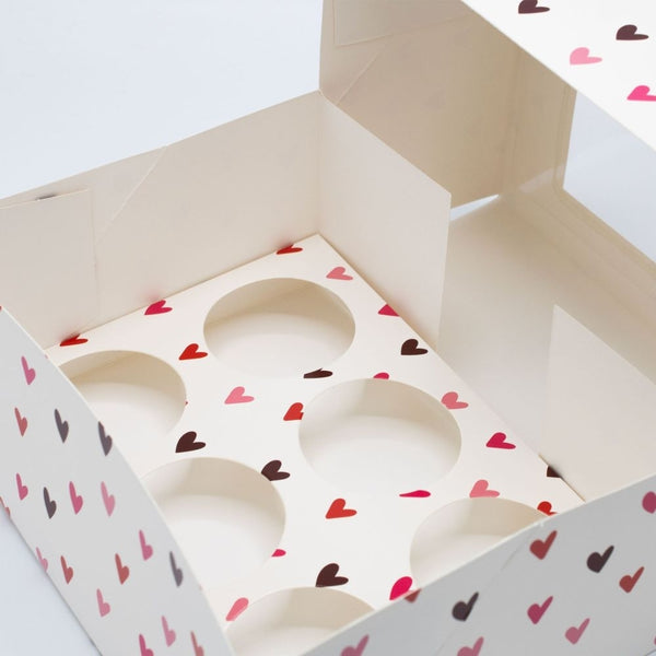 Simply Making Lovestruck Heart Cupcake Box Pack Of 2