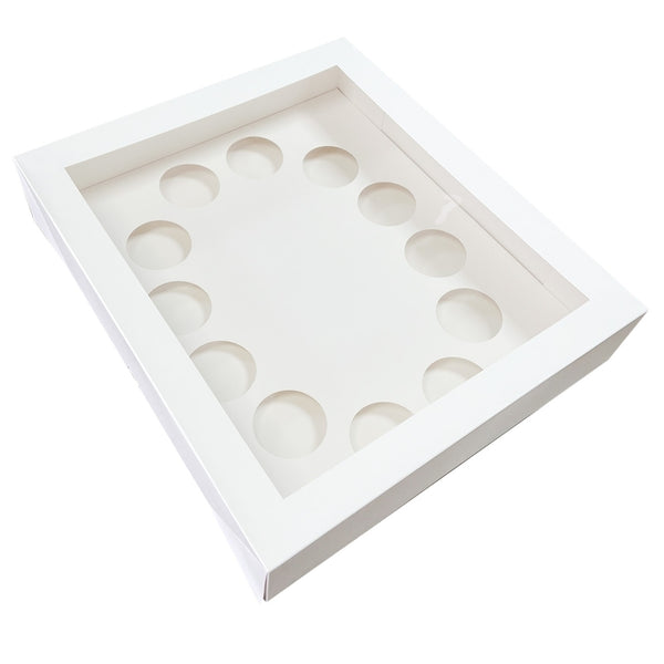 Simply Making White Number Cupcake Box Holds 12