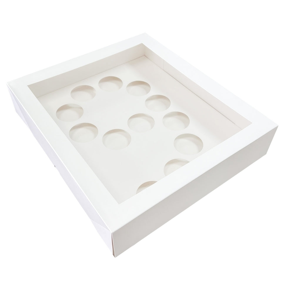 Simply Making White Number Cupcake Box Holds 12